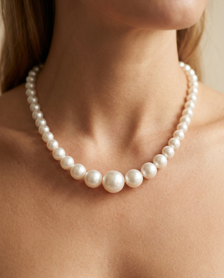 Imitation pearls